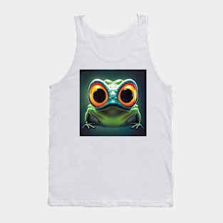 Cute Frog Art Tank Top